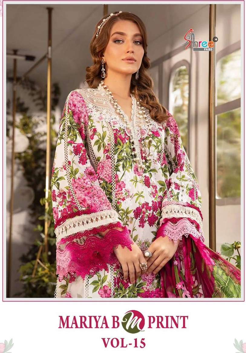 MARIA B M PRINT VOL-15 by Shree